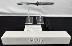 Microtech JAGDKOMMANDO Fixed Blade Knife 105-7 Tri-Edge Dagger New SUPER RARE