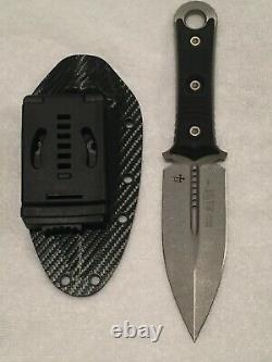 Microtech Knives SBD D/E Borka Dagger Stonewashed Blade Standard XHP 201-10 G-10
