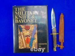Middle East WW2 US Bring Back Fighting Knife Dagger with Sheath