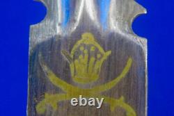 Middle East WW2 US Bring Back Fighting Knife Dagger with Sheath