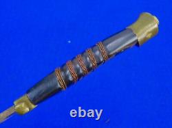 Middle East WW2 US Bring Back Fighting Knife Dagger with Sheath