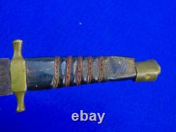 Middle East WW2 US Bring Back Fighting Knife Dagger with Sheath