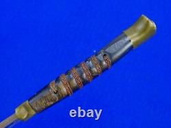 Middle East WW2 US Bring Back Fighting Knife Dagger with Sheath