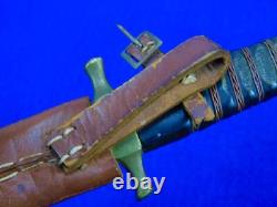 Middle East WW2 US Bring Back Fighting Knife Dagger with Sheath