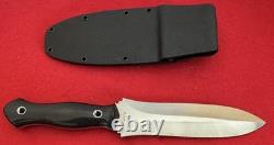 Mike Irie Custom Experimental Fixed Blade Dagger, Kydex Sheath