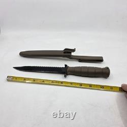 Military Knife GLOCK 81 SAW Black Austrian Army Dagger Fighting Assault Survival