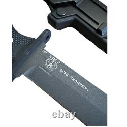 NEW! Benchmade 185BK SOCP Fixed Blade Knife with Sheath