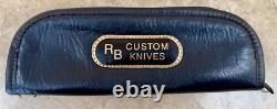 NOS! Ray Beers Custom Knives Fixed Blade Dagger #025 PERFECT CONDITION