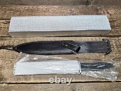 NOS Vintage Blackjack Tartan Dirk BJ-150 fixed blade knife dagger with sheath