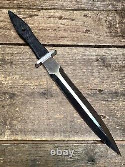 NOS Vintage Blackjack Tartan Dirk BJ-150 fixed blade knife dagger with sheath