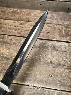 NOS Vintage Blackjack Tartan Dirk BJ-150 fixed blade knife dagger with sheath
