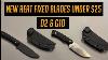 New Reat Fixed Blade Knives D2 U0026 G10 Under 25