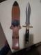 New Super Rare Nieto Spain 1980s Artesano Dagger/sheath-knife
