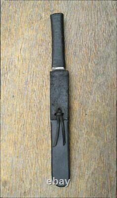 Nice Old Vietnam War-Era Theater-Made Carbon Steel Dagger Boot or Fighting Knife