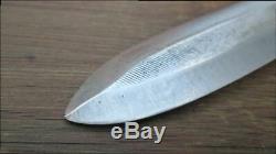 Nice Old Vietnam War-Era Theater-Made Carbon Steel Dagger Boot or Fighting Knife
