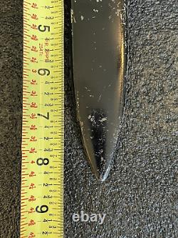 Nice Wwii Ww2 Italian Mvsn Dagger Fighting Knife With Scabbard And Carved Handle