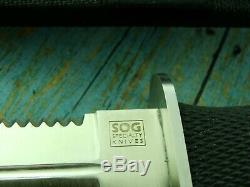 Nm Original Sog Desert Dagger Seki Japan Combat Tactical Kill Bill Knife Knives