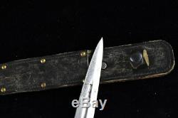 Old WWI WWII Ottoman Turkish Imperial Knife Dagger 19 Century Trench Art Combat