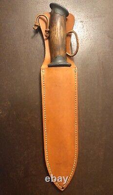 One of a Kind WW2 Fighting Knife -New Caldonia Related -LARGE Dagger -US WWII