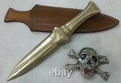 One of a kind Full Brass Golden THE MUMMY's DAGGER