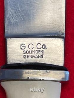 Original Germany Solingen Boot Fighting Knife/Dagger GCCo 420 without Sheath