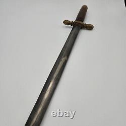 Original Large Dagger short sword Stiletto Knife blade classic vintage old long