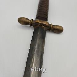 Original Large Dagger short sword Stiletto Knife blade classic vintage old long