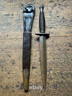 Original Third Pattern Fairbairn Sykes Fighting Knife Dagger Ww2 Commando Sas