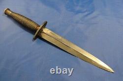 Original Third Pattern Fairbairn Sykes Fighting Knife Dagger Ww2 Commando Sas