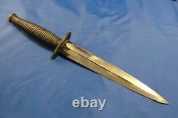 Original Third Pattern Fairbairn Sykes Fighting Knife Dagger Ww2 Commando Sas