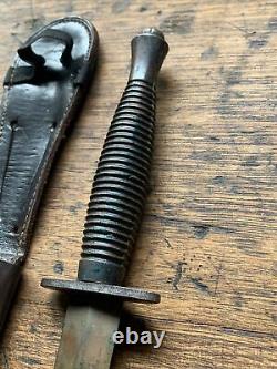 Original Third Pattern Fairbairn Sykes Fighting Knife Dagger Ww2 Commando Sas