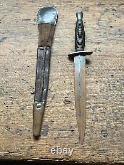 Original Third Pattern Fairbairn Sykes Fighting Knife Dagger Ww2 Commando Sas