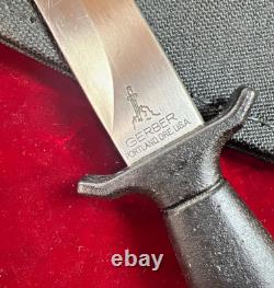 Original Vintage Gerber Command II Knife Dagger with Sheath