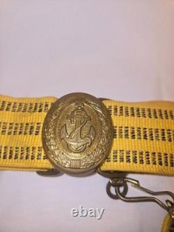 Original Vintage Soviet Navy Zik 58 Dagger Knife Scabbard With Belt