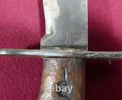 Original WW1 US Army model 1917 Bolo Knife Fighting Dagger Plumb St Louis