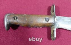 Original WW1 US Army model 1917 Bolo Knife Fighting Dagger Plumb St Louis