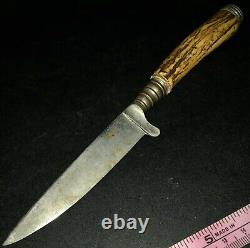 Original WW1 WW2 German Fighting Knife Perfect Blade Personnel Field Gear Dagger