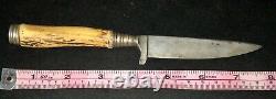 Original WW1 WW2 German Fighting Knife Perfect Blade Personnel Field Gear Dagger