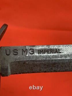 Original WW2 American M3 Fighting Knife Dagger Imperial USGI Commando