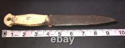 Original WW2 Italian Fighting Knife Dagger Bakelite Roman Trench Art Ground Dug