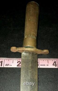 Original WW2 Italian GIL Youth Made Fighting Knife Dagger Trench Art Field Gear