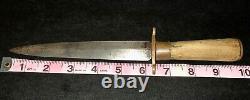 Original WW2 Italian GIL Youth Made Fighting Knife Dagger Trench Art Field Gear