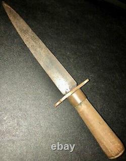 Original WW2 Italian GIL Youth Made Fighting Knife Dagger Trench Art Field Gear