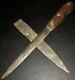 Original Ww2 Italian Mvsn Blackshirt Fighting Knife Dagger Trench Art Field Gear