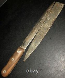 Original WW2 Italian MVSN Blackshirt Fighting Knife Dagger Trench Art Field Gear