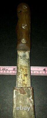 Original WW2 Italian MVSN Blackshirt Fighting Knife Dagger Trench Art Field Gear