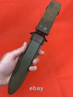 Original WW2 M3 Fighting Knife Utica Dagger 1943