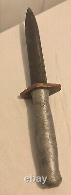 Original WW2 WWII Theater Made Fairbairn Sykes Style Fighting Knife Dagger