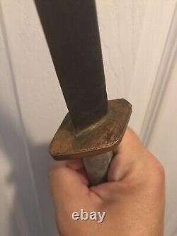 Original WW2 WWII Theater Made Fairbairn Sykes Style Fighting Knife Dagger