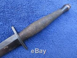 Original Ww2 Fairbairn Sykes Oss Dagger Fighting Knife L. F. &c. And M6 Sheath
